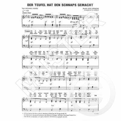 解读乌多·于尔根斯《Der Teufel hat den Schnaps gemacht》:歌词意象、背景与文化影响
