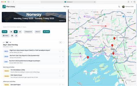 全面解析PlanAway旅行计划应用,揭示其如何通过智能行程安排、实时协作和费用分摊功能,帮助用户高效组织群体出行,提升旅行体验。适合家庭、朋友和商务团队使用。

