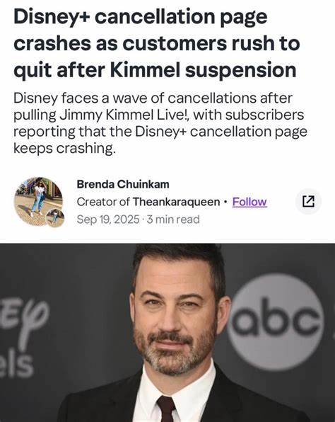 随着迪士尼+因暂停吉米·基梅尔节目引发订阅用户大规模取消,用户纷纷涌向取消页面,导致平台技术故障频发,反映出公众对言论自由和媒体责任的激烈关注。本文深入解析事件起因、用户反应及对迪士尼未来发展的影响。
