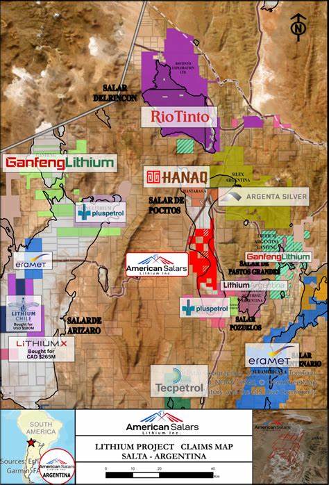 American Salars Lithium to acquire Cauchari Lithium Salar project in Argentina