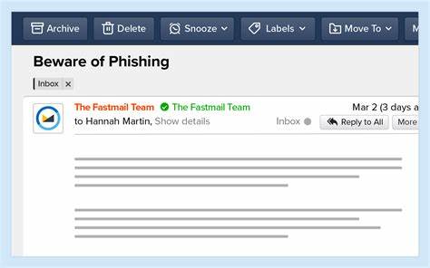 介绍Fastmail钓鱼诈骗的运作方式,分析相关案例,提供实用的识别技巧和防范建议,帮助用户提升网络安全意识,保护个人隐私和账户安全。
