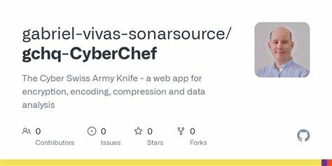 解密gchq/CyberChef:网络界的"瑞士军刀"在GitHub上的开源力量
