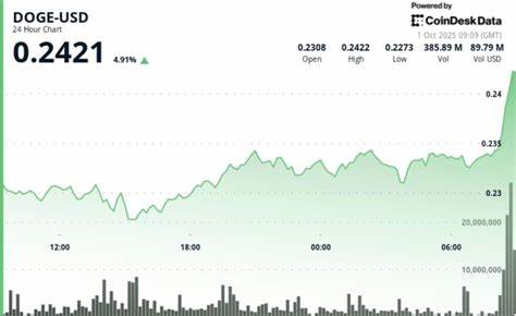 比特币走强带动狗狗币反弹:DOGE 未来何去何从?
