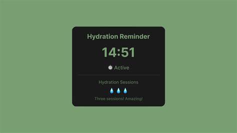 了解如何通过Hydrate饮水提醒Figma小部件,科学管理日常饮水习惯,改善健康状态,提升创意设计效率,实现工作与健康的完美平衡。
