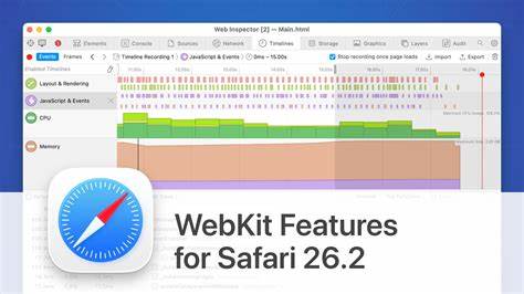 深入解析Safari 26.0中引入的多项WebKit创新技术,涵盖CSS布局升级、沉浸式媒体支持、WebGPU的强大图形处理能力以及全新数字凭证API,助力开发者与用户体验迈上新台阶。
