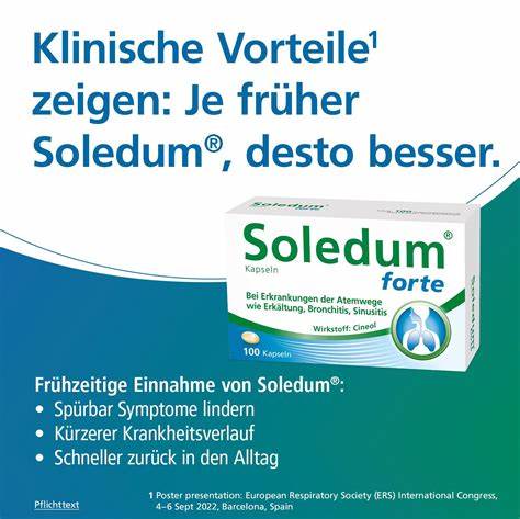 详细介绍Soledum® Forte胶囊的功效、成分及使用方法,阐述其在感冒、支气管炎和鼻窦炎治疗中的独特优势,帮助读者科学认识并合理选择该天然植物药物,实现快速恢复呼吸顺畅。
