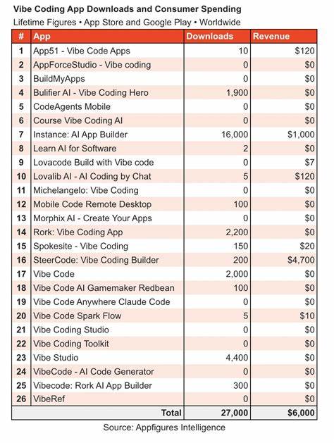 随着AI技术持续渗透开发领域,vibe编码作为一种新兴的编程辅助工具备受关注,然而专注于移动端的vibe编码应用却未能获得用户青睐,本文深入探讨该现象背后的原因、市场现状以及未来发展趋势,为行业参与者提供参考。
