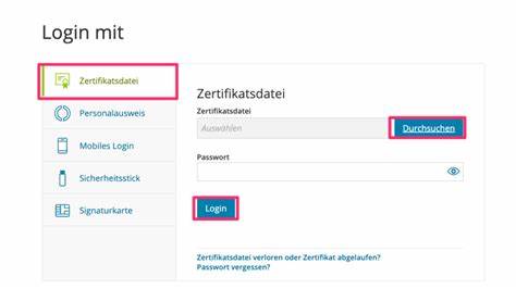 详细解析ELSTER用户在使用证书文件和密码登录时遇到失败问题的原因与解决方案,帮助用户轻松恢复账户访问权限,保障个人税务申报顺利进行。

