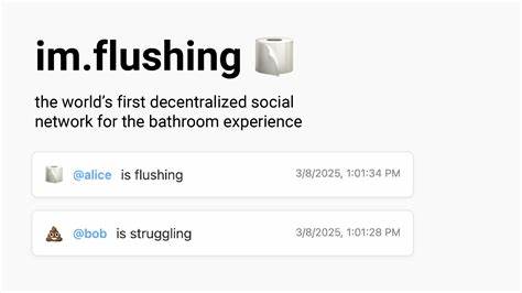 围绕AT协议与Lexicon生态,解读如何将个人数据服务器与简单硬件结合,构建一个可验证、可迁移且具隐私控制的去中心化"厕所"记录系统,并分析其实现细节、潜在应用与伦理考量
