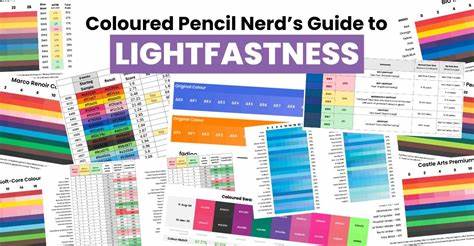 深入探讨彩色铅笔耐光性的科学原理和测试方法,揭示不同品牌彩铅的褪色机理与性能表现,为艺术爱好者和专业绘画人士提供可靠的购买与保护建议。
