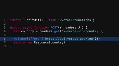 全面介绍了 Vercel Functions 中 waitUntil 方法的功能与应用场景,详解如何利用该技术优化服务器响应速度,实现高效异步任务管理,助力开发者提升应用性能与用户体验。
