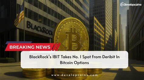 解析BlackRock的iShares Bitcoin Trust(IBIT)如何在比特币期权开放式利息上超越Deribit,探讨其对流动性、机构参与、监管格局和市场结构的深远影响与潜在风险
