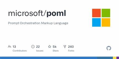 深入解读Prompt Orchestration Markup Language(POML),揭示其如何通过结构化提示、数据集成与灵活样式管理,助力开发者构建更智能、更高效的语言模型应用,推动提示工程技术迈向新高度。
