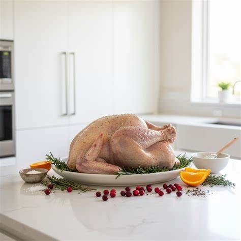 火鸡作为节庆餐桌上的经典菜肴,如何烹饪得既多汁又拥有酥脆的金黄外皮一直是烹饪爱好者关注的焦点。掌握火鸡的选材、腌制、温度控制和烹饪技巧,才能让这道美味的主菜完美呈现。
