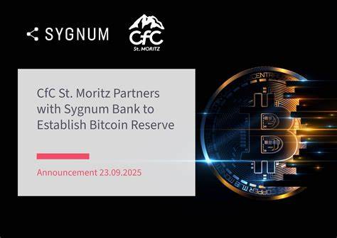 CfC圣莫里茨宣布与瑞士Signum银行合作,采用比特币作为其25%财政资产储备,体现其对数字资产长期发展的坚定信心,同时凸显比特币在财务独立和资产多元化中的独特价值。
