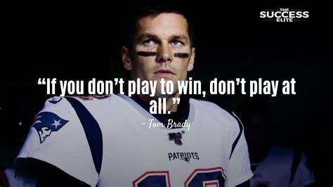 Play to Win or Don’t Play at All