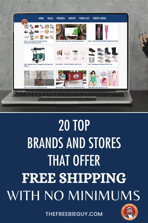 20大品牌与商家:无门槛免费配送大全与省运费攻略
