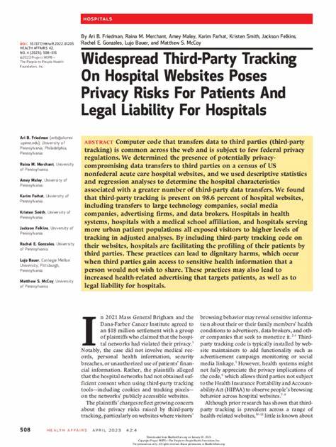 随着数字化医疗的不断推进,医院网站的安全性成为公众关注的焦点。第三方追踪技术虽然提升了服务体验,但也带来了严峻的隐私和法律挑战,本文深入剖析了这一现象的风险及应对策略。
