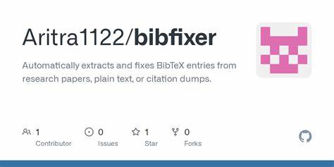 介绍 Bibfixer 的功能、安装与使用方法、优势与局限、与常见文献管理工具的比较,以及在科研写作工作流中的最佳实践,帮助科研人员提高参考文献质量与写作效率
