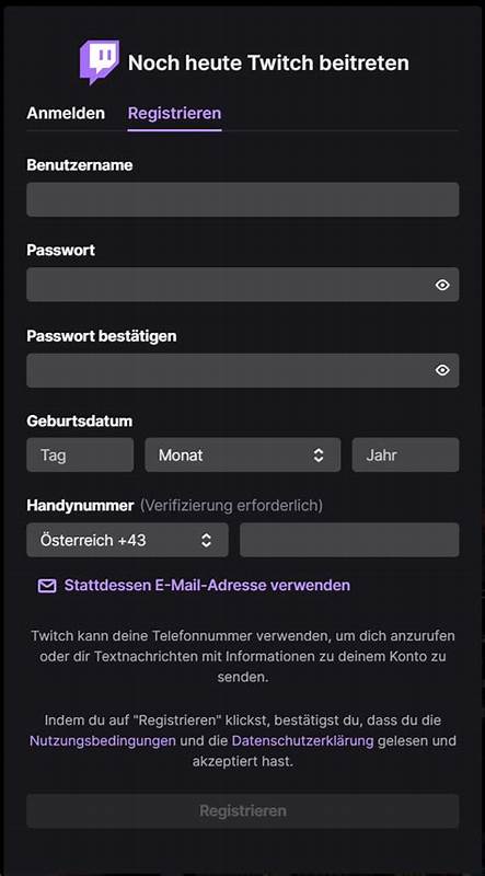 详尽解析在 Twitch 平台上如何完成 Anmelden(登录/注册)流程,并提供实用的账号设置、安全防护、常见问题排查与流媒体入门建议,帮助用户快速上手并保护个人信息。
