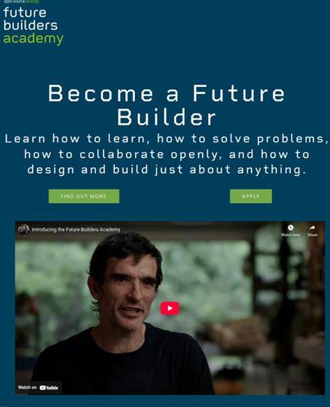 未来建造者学院通过四年沉浸式学徒制、群体化建造与开源技术,打造快速、廉价、可复制的种子生态住房与社区生产力,提出对传统职业教育和住房模式的替代路径,旨在实现可扩展的绿色建造体系与共享经济回路。
