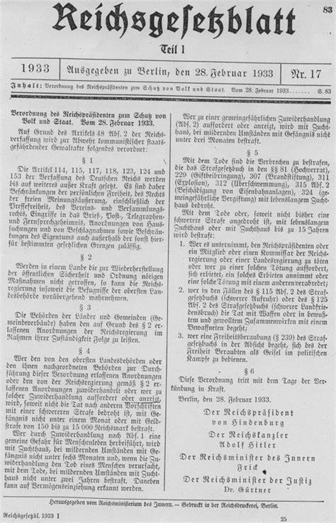 1933年2月通过的国会纵火事件法令成为纳粹党掌控德国法制和政治权力的转折点,极大削弱了宪法保护的公民权利,为二战前的极权统治铺平道路。本文深入解析法令背景、内容及其历史影响,揭示法律如何被滥用助推独裁统治。
