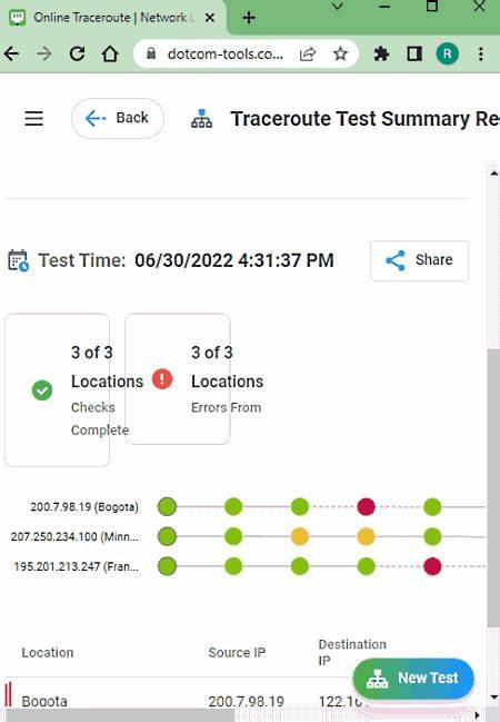 探讨免费在线Traceroute工具的功能、应用及其在网络故障排查中的重要性,帮助用户科学定位网络问题,提高互联网连接效率。
