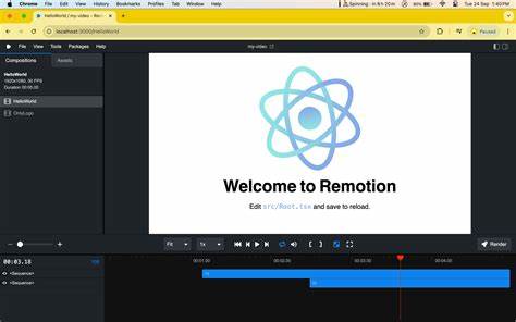 探索如何通过Remotion这一创新工具,利用React实现程序化视频制作,提升视频创作效率与个性化水平,助力企业和开发者迈入全新视频内容时代。
