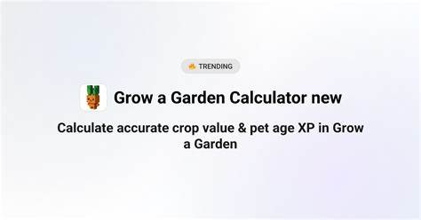 深入探讨Grow a Garden游戏中宠物年龄计算器的功能与应用,详细解析宠物经验值(XP)获取机制、年龄进阶规律及高效养成策略,助力玩家规划宠物成长路径,优化游戏体验。
