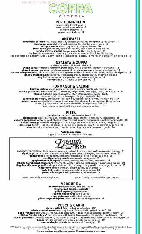 深入了解休斯顿Coppa Osteria餐厅的环境氛围、经典菜品、价格区间及顾客评价,助您全面掌握这家备受赞誉的意大利餐厅,体验正宗地道的意大利风味。
