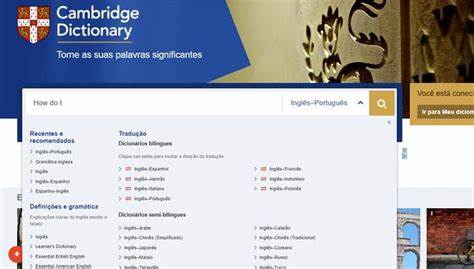 深入解析Cambridge Dictionary在英语到葡萄牙语翻译中的实用功能与策略,帮助学习者与译者掌握词义辨析、语境判断、发音参考与常见误区规避,提高翻译质量与检索效率
