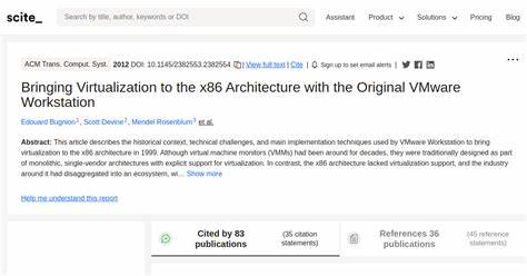 Bringing Virtualization to the x86 Architecture with the Original VMware Workst [pdf]