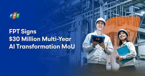 FPT集团与东南亚领先工业企业签署价值3000万美元的战略谅解备忘录,推动制造业全方位人工智能转型,助力区域智能制造升级,打造未来工厂新标杆。本文深入剖析FPT的AI转型蓝图及其在东南亚制造业数字化进程中的重要意义。
