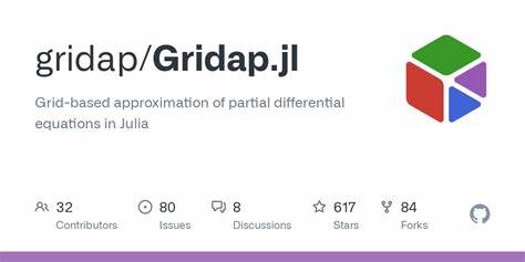 探讨Gridap.jl在Julia语言中的独特优势,揭示其如何通过高效的有限元方法支持复杂偏微分方程的数值求解,适合科研、工程及数值计算领域的专业人士与爱好者。
