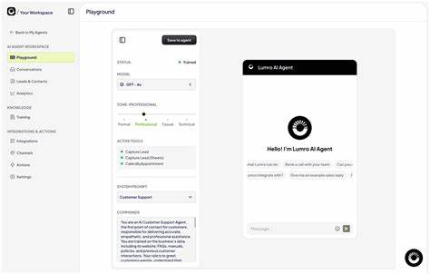 探索Lumro如何通过智能AI代理优化客户支持、销售及多渠道服务,助力企业提升效率,增强客户满意度,实现全天候在线自动化运营。本文深入解读Lumro的功能优势、集成生态、安全保障及应用场景。
