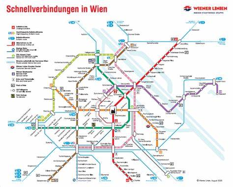 深入探讨维也纳公共交通系统Wiener Linien的运行情况,包括地铁、公交、夜间线路的详细时刻表,票价信息以及购票攻略,助你轻松畅游这座欧洲文化古城。
