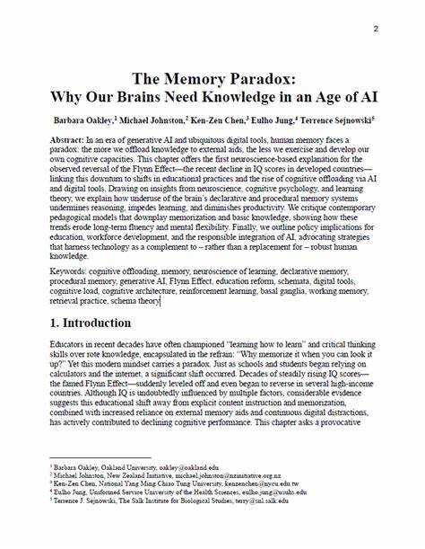 随着人工智能技术的飞速发展,人类认知面临前所未有的挑战和机遇。深入探讨科技辅助记忆与大脑内部认知系统的关系,揭示有效学习与深度理解背后的认知心理机制,探讨未来教育及职场培训中的重要启示。
