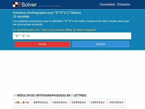 深入解析法语填字游戏中关于"贵族仆人"主题的词汇,涵盖20个词语解决方案,探讨其词义、用法及游戏技巧,助力爱好者提升解谜能力并拓展词汇量。

