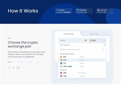 了解SimpleSwap的工作原理及其如何简化加密货币兑换过程,帮助用户安全高效地进行比特币、以太坊等多种数字资产的交易,探索其丰富的功能和使用优势。
