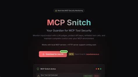 深入解析MCP Snitch如何为macOS用户提供实时的MCP工具安全监控,助力开发者实现对关键系统资源和API密钥的全面保护,提升整体安全防御能力。
