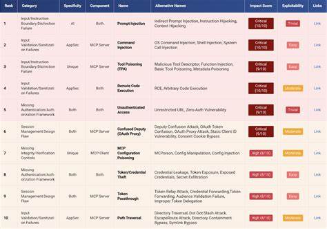 本文聚焦于Model Context Protocol(MCP)的安全风险,详尽介绍了来自Adversa公司的最新研究成果,分析了25项关键漏洞的影响与利用难度,同时探讨了多层次防护策略,助力企业构筑安全可靠的AI系统。

