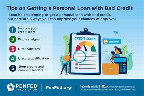 How to get a personal loan with bad credit