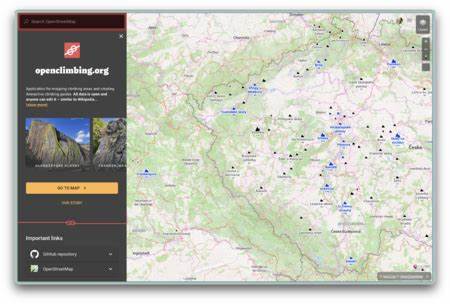 深入了解OpenClimbing如何通过开放数据和社区力量,实现全球攀岩区域的精准地图绘制与互动指南构建,助力攀岩爱好者安全、高效地发现和体验各地优质攀岩资源。

