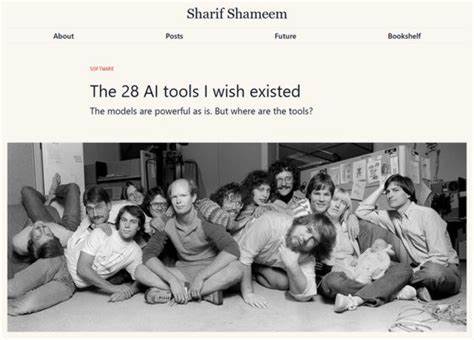 在生成模型大行其道的时代,真正能大幅提升日常工作与创作效率的,是围绕模型构建的专用工具。文章梳理了28类理想中的AI产品设想,分析核心用例、实现难点、隐私与商业模式建议,为创业者和产品经理提供可落地的路线图与启发。
