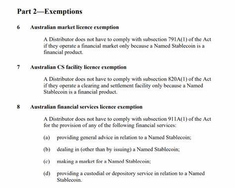 澳大利亚证券投资委员会(ASIC)近日发布新规,放宽稳定币分销商的许可要求,旨在促进数字资产领域的创新与合规发展。新措施对稳定币发行和流通环节实施更加灵活的监管政策,将推动澳大利亚数字货币生态系统的健康成长。本文详细解析了ASIC的最新举措及其对澳大利亚稳定币市场的深远影响。
