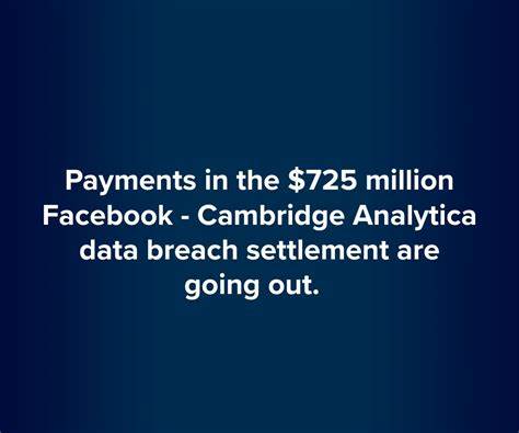 数百万名用户参与的Facebook隐私和解款开始分配,了解如何确认是否获批、款项如何计算、何时到账以及如何防范诈骗与处理税务问题等实用指引。
