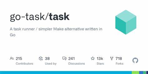 探索由Go语言开发的现代任务运行器Task,了解其跨平台特性、智能缓存机制及高效工作流的实现方式,助力开发者简化重复任务和构建流程。
