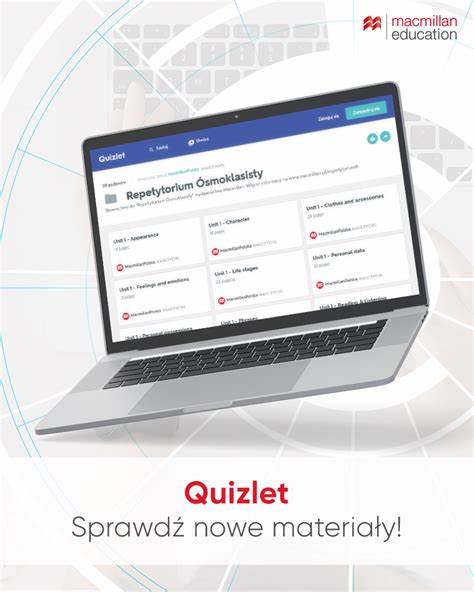 深入探讨Macmillan波兰推出的Quizlet应用及其丰富的英语学习词汇套装,解锁高效灵活的语言学习方式,助力学生与教师实现最佳教学效果。全面介绍应用功能与使用技巧,涵盖各年龄段和教育阶段的资源选择,助您轻松掌握英语单词和语法,提升教学和学习质量。
