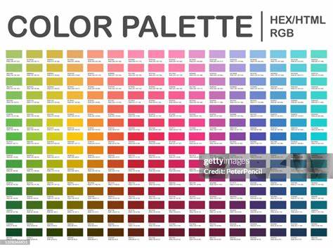 深入理解Farbtabelle和Farbtafel的不同色彩定义,探索RGB与HEX色码的转换与应用,助力设计师和开发者精确运用色彩,提升视觉表现效果。
