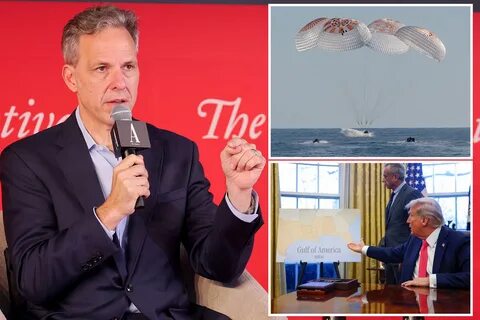 Trump foe Jake Tapper refers to body of water astronauts landed in as ‘Gulf of America’ on CNN - Yahoo